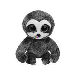 TY Beanie Boos - Szrke lajhr plssfigura, 15 cm