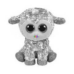 TY Beanie Boos - Tulip flitteres brny plssfigura, 15 cm