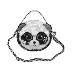 TY Fashion Sequins - Bamboo flitteres Panda oldaltska, 20 cm
