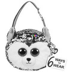 TY Fashion Sequins - Slush flitteres Husky oldaltska, 15 cm