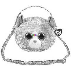 TY Fashion Sequins - Whimsy flitteres kk cica oldaltska, 15 cm