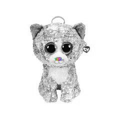 TY Fashion Sequins - Whimsy flitteres nagy mret cica htizsk, 25 cm