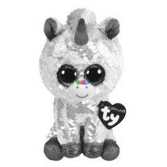 TY Flippables - Pixy flitteres unikornis plssfigura, 15 cm