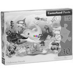 Puzzle - Vzalatti bartok, 30 db