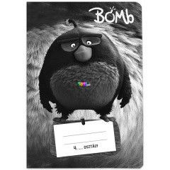 Vonalas fzet - Angry Birds Bomba madr, A5, 21-32