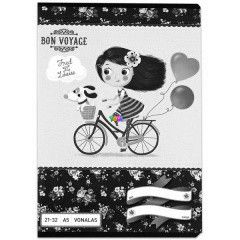 Vonalas fzet - Bon Voyage, A5, 21-32