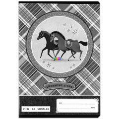 Vonalas fzet - Charming Stars, A5, 21-32
