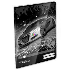 Vonalas fzet - Super Racecar - Blue Thunder, A4, 81-32