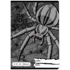Vonalas fzet - The Wolf Spider, A5, 21-32