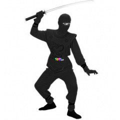 Vrs srkny ninja jelmez - 140 cm-es mret