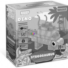 Wader - Baby Blocks Dn ptkockk - Sztegoszaurusz