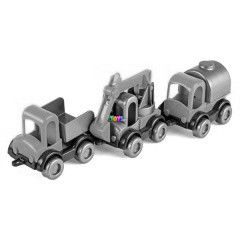 Wader - Kid Cars munkagp szett, 3 db-os