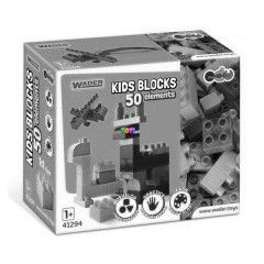 Wader - Kids Blocks ptelemek, 50 db-os