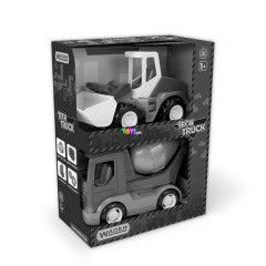 Wader - Tech Truck munkagpek - Betonkever s rakodgp szett