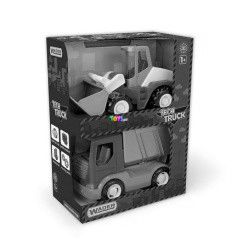 Wader - Tech Truck munkagpek - Dmper s rakodgp szett