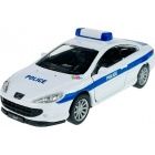 Welly CityDuty - Peugeot Coup 407 Police kisaut, 1:34