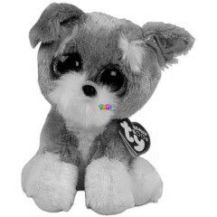 Whiskers, a szrke schnauzer kiskutya, 15 cm