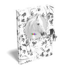 Wild Beauty lovas, kemny fedeles napl - A5, fehr