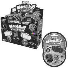 Wooblies Marvel meglepets csomag, 1 db figura kilvvel