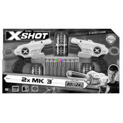 X-Shot - 2 darabos MK 3 mini jtkfegyver szett