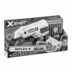 X-Shot - Excel Reflex 6 jtkfegyver, 16 db tltnnyel