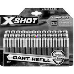 X-Shot szivacslvedk utntlt, 30 darabos