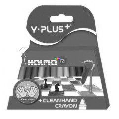 Y-Plus Halma 12 db-os, hegyezhet, hromszglet zsrkrta