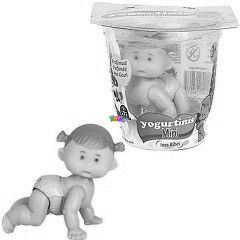 Yogurtinis piccolini baba - Ribizli Inez
