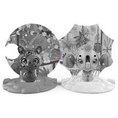 Zoobles - Kisllat csomag, 2 db-os - Starlight Llama s Sunshine Elephant