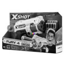 Zuru - Xshot Fury 4 lvet szivacslv fegyver